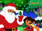 Скриншот 2: Даша путешественница: Рождественское приключение Даши / Dora the Explorer: Dora's Christmas Carol Adventure (2009)