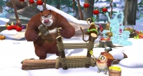 Скриншот 1: Медведи-соседи: Зимние каникулы / Boonie Bears: Homeward Journey (2013)