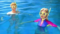 Скриншот 2: Барби и волшебные дельфины / Barbie: Dolphin Magic (2017)