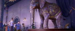 Скриншот 1: Как слониха упала с неба / The Magician's Elephant (2023)
