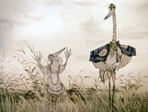 Цапля и журавль (1974)