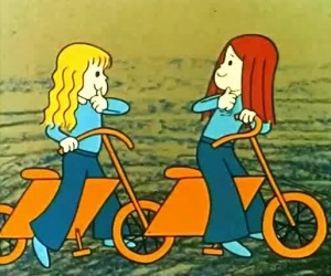Каська, Баська и велосипед / Kaśka, Baśka i welocyped (1973)